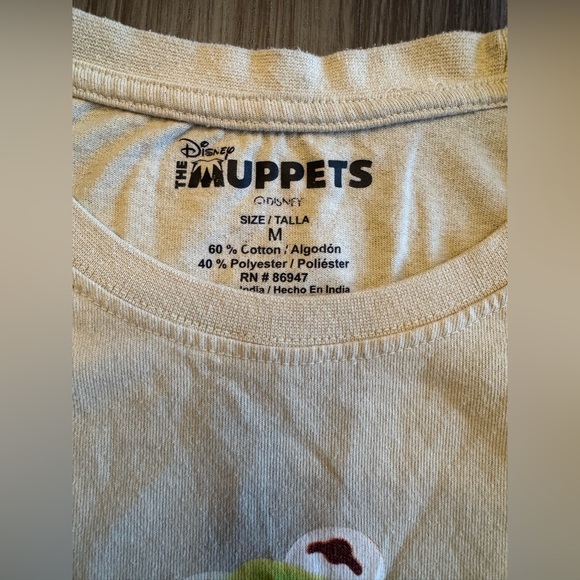 Disney, The Muppets, men’s Kermit the frog tee-shirt - Picture 4 of 4